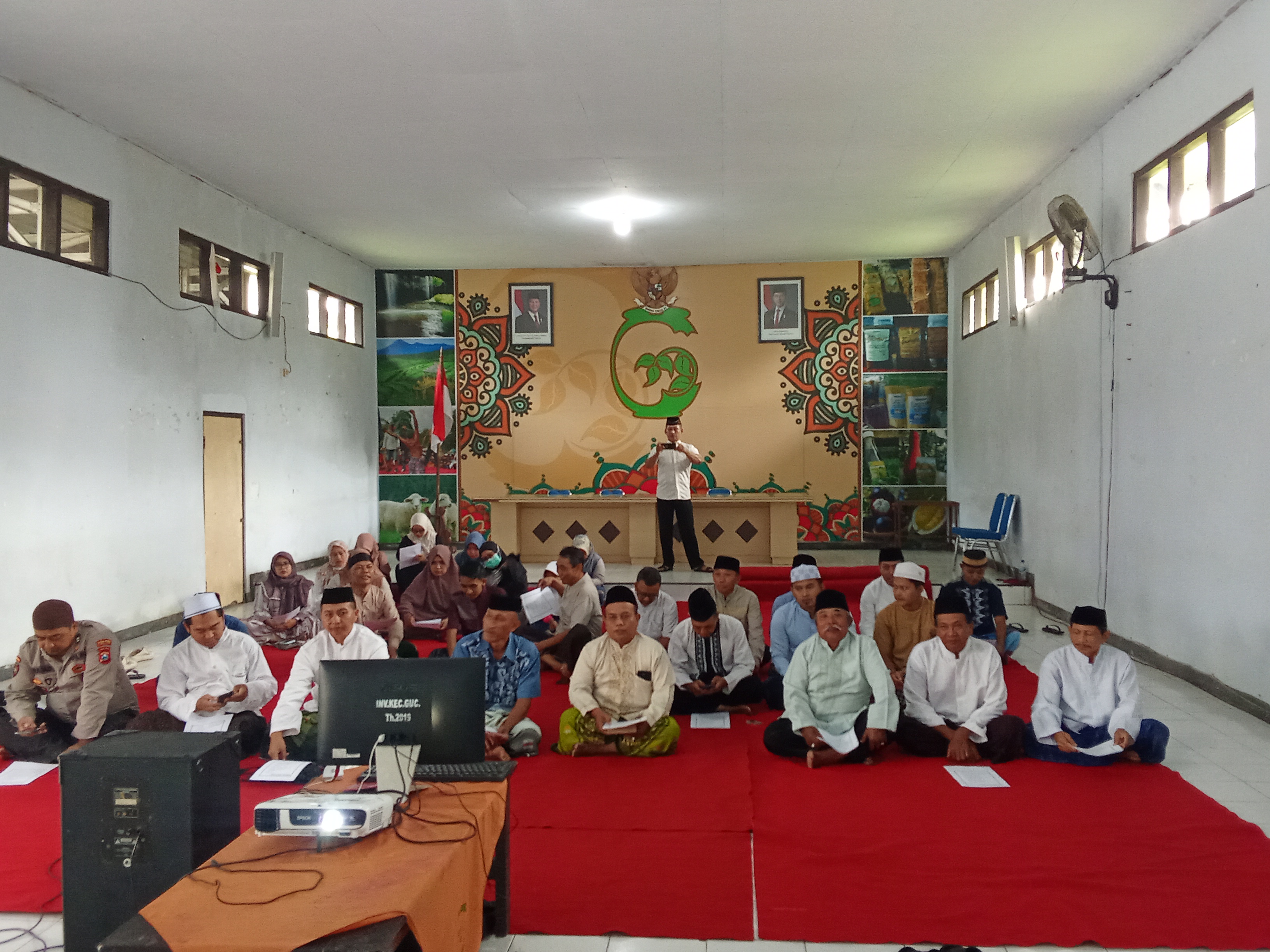 DO'A BERSAMA CAMAT GUCIALIT BESERTA JAJARAN FORKOPIMCA   DALAM RANGKA HARJALU KE 770