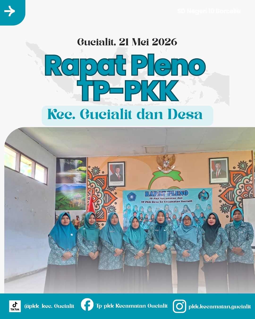 Pleno PKK Kecamatan Gucialit Tahun 2026 Perkuat Sinergi dan Program Kerja PKK Desa