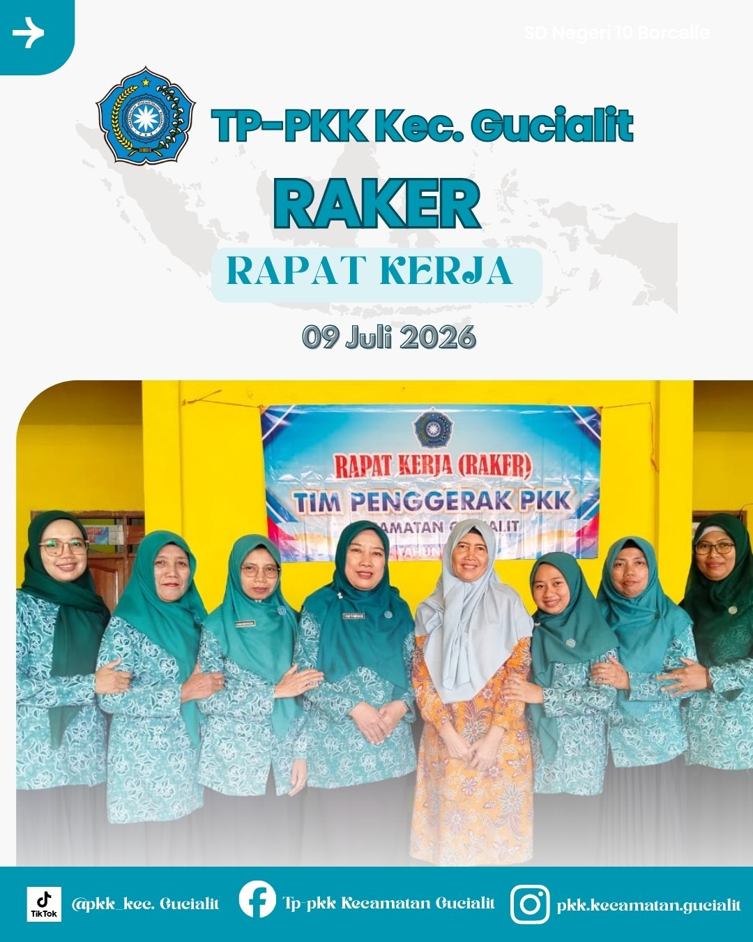 TP-PKK Kecamatan Gucialit Gelar Rapat Kerja Tahun 2026
