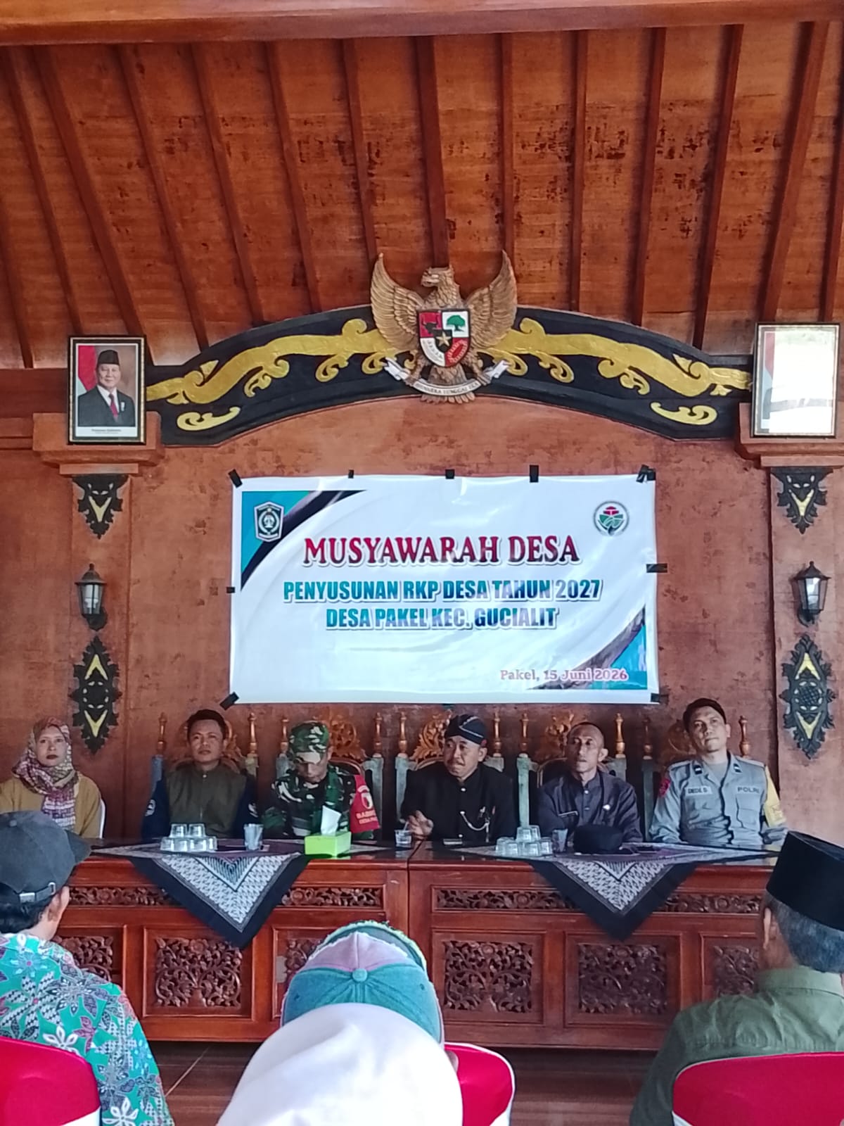 Camat Gucialit Hadiri Musyawarah Desa RKP Desa Pakel Tahun Anggaran 2027