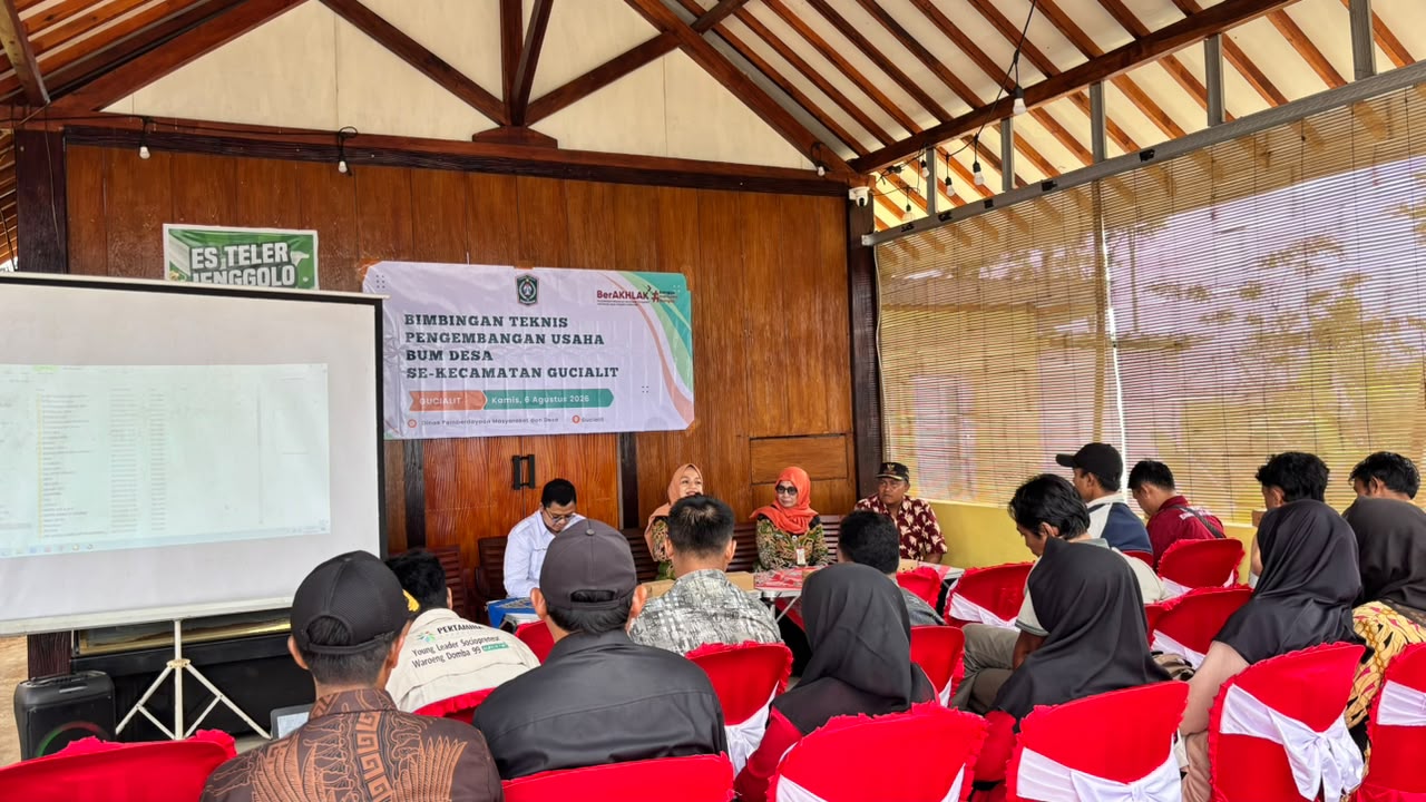Camat Gucialit Hadiri Bimtek Pengembangan Usaha BUMDesa se-Kecamatan Gucialit